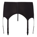 men's sexy black suspender belt