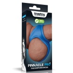 LoveToy Trio Grip Pinnacle Pro Erhöhungsmanschette in Blau