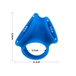 LoveToy Trio Grip Pinnacle Pro Erhöhungsmanschette in Blau