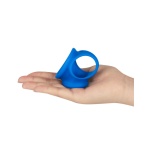 LoveToy Trio Grip Pinnacle Pro Erhöhungsmanschette in Blau