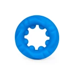 Image of LoveToy Blue Cockring - Pinnacle Pro - Ridge Bump Stretcher