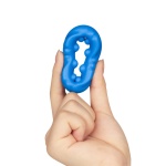 Image du Cockring Bleu LoveToy - Pinnacle Pro - Ridge Bump Stretcher