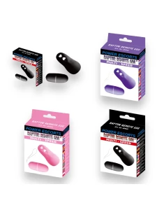 Image du Œuf Vibrant Télécommandé Raptor en silicone noir par Power Escorts