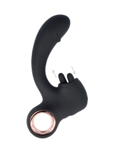 Vibromasseur Point G Rabbit Vibe avec stimulation va-et-vient par QIOT BY VIRGITE