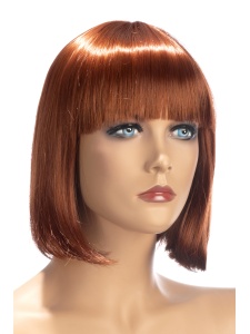 Bild der Perücke SOPHIE ROUX von WORLD WIGS mit japanischem Schnitt und roter Farbe