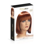 Immagine della parrucca WORLD WIGS SOPHIE ROUX con taglio giapponese e colore rosso