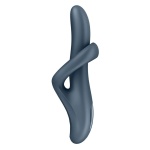 Immagine di Satisfyer Vibratore Rabbit riscaldante - Heat Flex 4 - Grigio