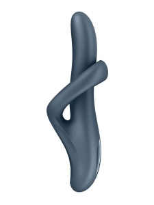 Image du vibrateur lapin chauffant Satisfyer - Heat Flex 4 - Gris