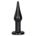 Image of the Plug Anal XXLTOYS Albin in black with an insert length of 18 cm and a diameter of 4.7 cm