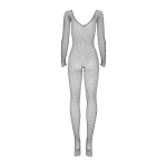 Bodystocking S-L Obsessive en résille noire