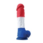 Immagine di Dildo Tricolore NS Novelties 8' in silicone multicolore