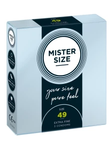 Image du Préservatif Taille Personnalisée Mister Size - Taille 49
