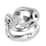 Image of the Metal chastity cage with adjustable ring and invisible lock