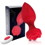 Anal Rose Plug Vibrator Image