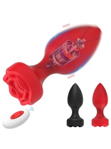 Anal Rose Plug Vibrator Image