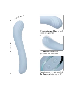 Vibratore G sagomato della Collezione Azure di CalExotics