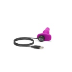 Image of the B-Vibe Novice Anal Vibration Plug in pink