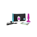 Image of the B-Vibe Novice Anal Vibration Plug in pink