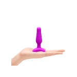 Image of the B-Vibe Novice Anal Vibration Plug in pink