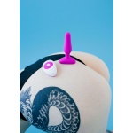 Image of the B-Vibe Novice Anal Vibration Plug in pink