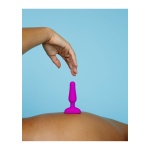 Image of the B-Vibe Novice Anal Vibration Plug in pink