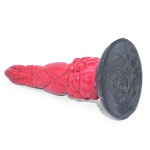 Image du Gode Réaliste Animal de 10 pouces en silicone rouge