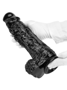 Dildo XXL nero e spesso per un piacere intenso