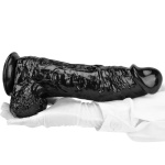 Dildo XXL nero e spesso per un piacere intenso
