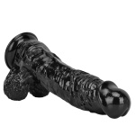 Dildo XXL nero e spesso per un piacere intenso