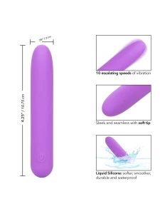 Vibratore Mini Bliss di CalExotics - Giocattolo erotico ricaricabile in silicone