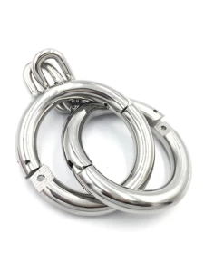 Manette in acciaio inox di alta qualità con finitura argentata