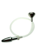 Image of a Metal Funnel Anal Plug for uro games