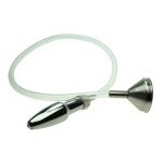 Image of a Metal Funnel Anal Plug for uro games