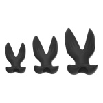 Image of the Hollow Silicone Anal Expansion Plug black