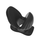 Image of the Hollow Silicone Anal Expansion Plug black