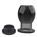 Image du Plug Tunnel Avec Bouchon Clair Ou Noir de Fukr