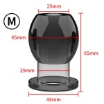 Image du Plug Tunnel Avec Bouchon Clair Ou Noir de Fukr