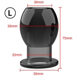 Image du Plug Tunnel Avec Bouchon Clair Ou Noir de Fukr