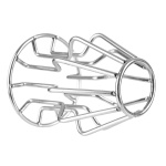 Tappo anale cavo in acciaio inox