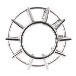 Tappo anale cavo in acciaio inox