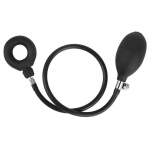 Immagine di un anello per cazzo in silicone gonfiabile nero