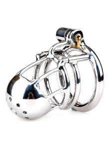 View of the Kidding Zone Bridge metal cage in chromed metal