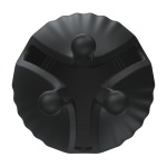 Masturbateur Vibrant pour Entraînement du Pénis en silicone noir