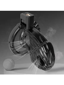 Immagine della gabbia regolabile in policarbonato - Mostro con design stampato in 3D