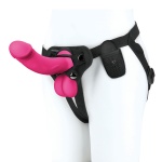 PEGASUS vibrating dildo-belt kit with realistic vibrator and harness