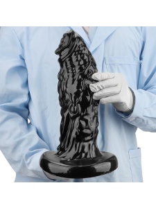Image du Gode Extrême en PVC Réaliste, un sextoy de taille XXL noir