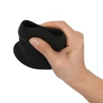 Plug anale cavo in silicone con tappo