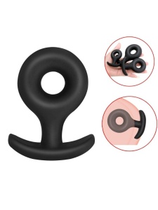 Image of the Hollow Silicone Expansion Plug, ideal for exploring new sensations