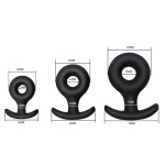 Image of the Hollow Silicone Expansion Plug, ideal for exploring new sensations