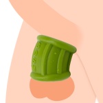 Immagine dell'anello di sostegno per pene e testicoli in silicone
